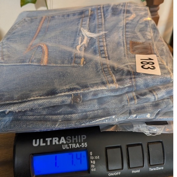 VTG American Eagle Favorite Boyfriend Jeans Women 10 Distress Denim y2k Bootcut - Picture 12 of 12